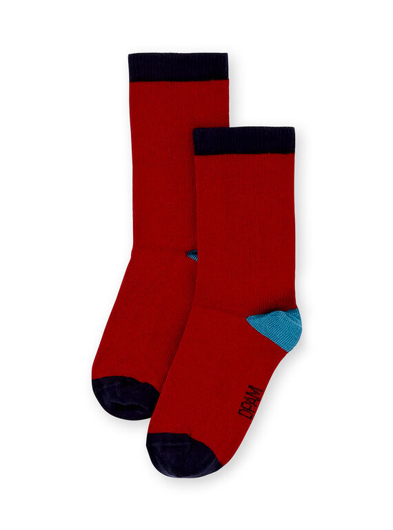 Red SOCKS KYOJOCHO2 / 20WI0241SOQF518